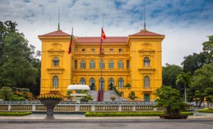 Timelapse of Hanoi Opera House Vietnam