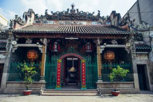 HO CHI MINH CITY, ARIL 03 2016 - Thien Hau Temple, Chinatown Saigon, Vietnam, Asia Pacific