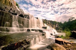 Pongour (Elephant) waterfall near Dalat, Vietnam